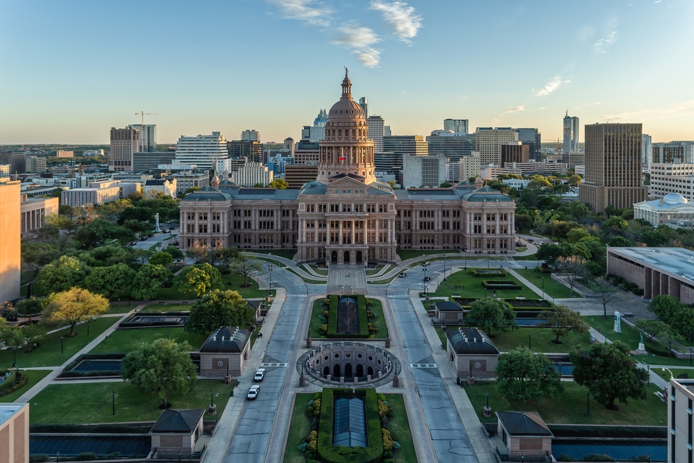 Texas,State,Capitol,Building,Austin,,Texas