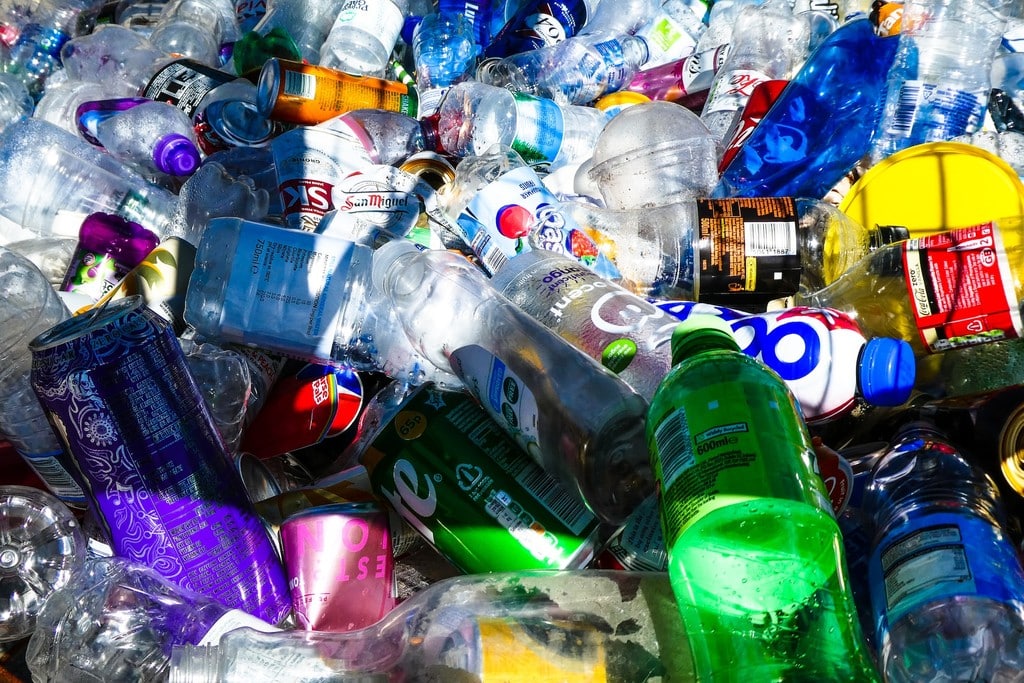 plastic bottles