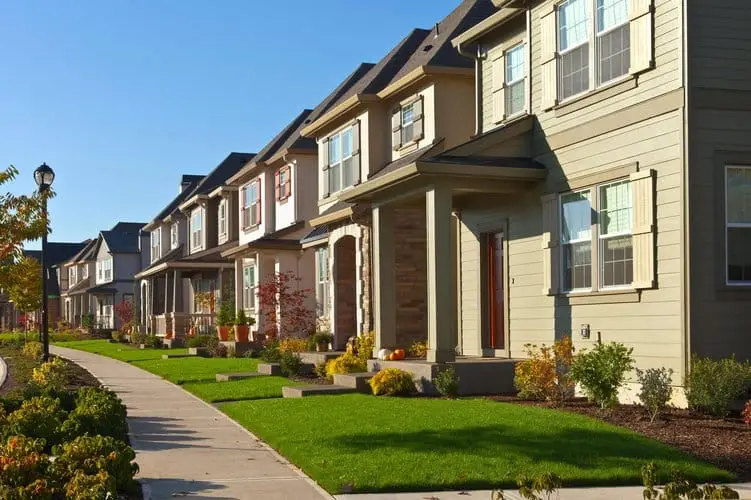 suburban houses