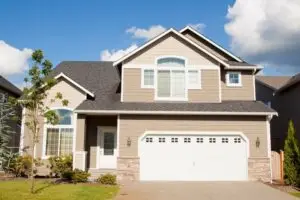 house with garage