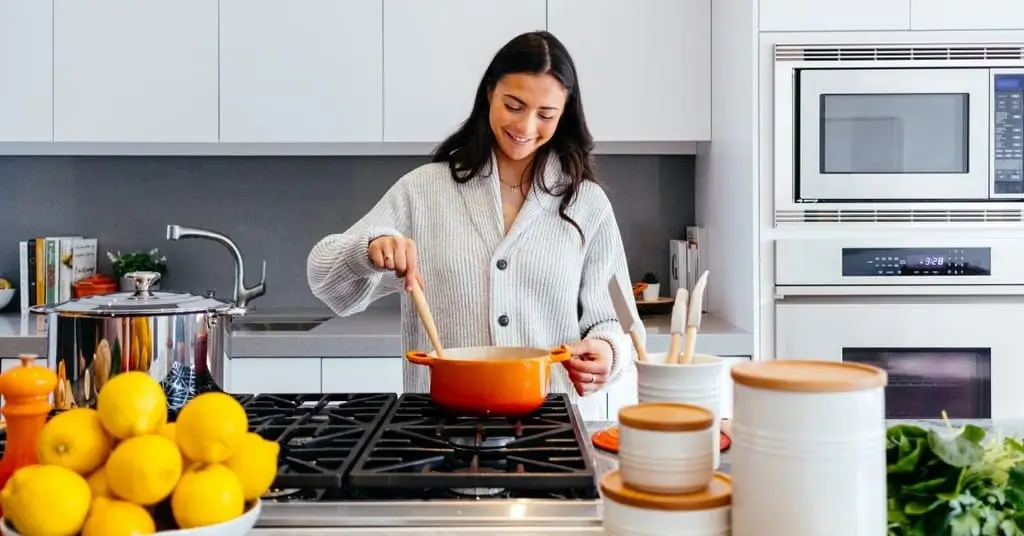 woman in the kitchen