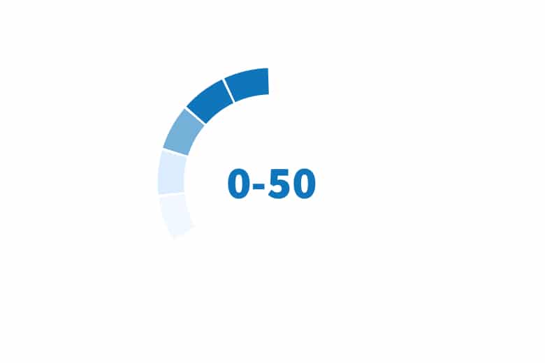 0-50 meter icon