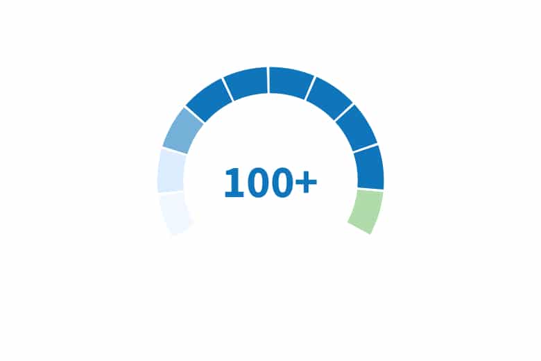 100 meter icon
