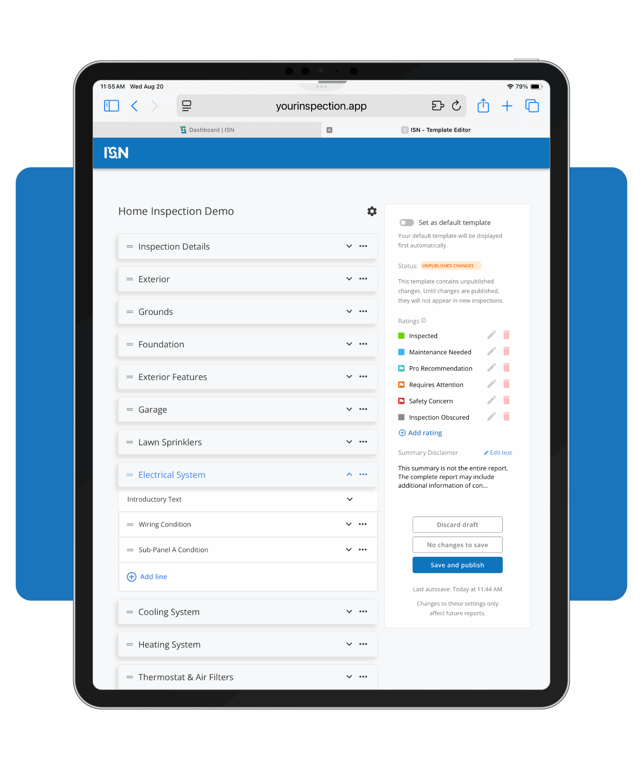 The best home inspection software starts with a great report writer
