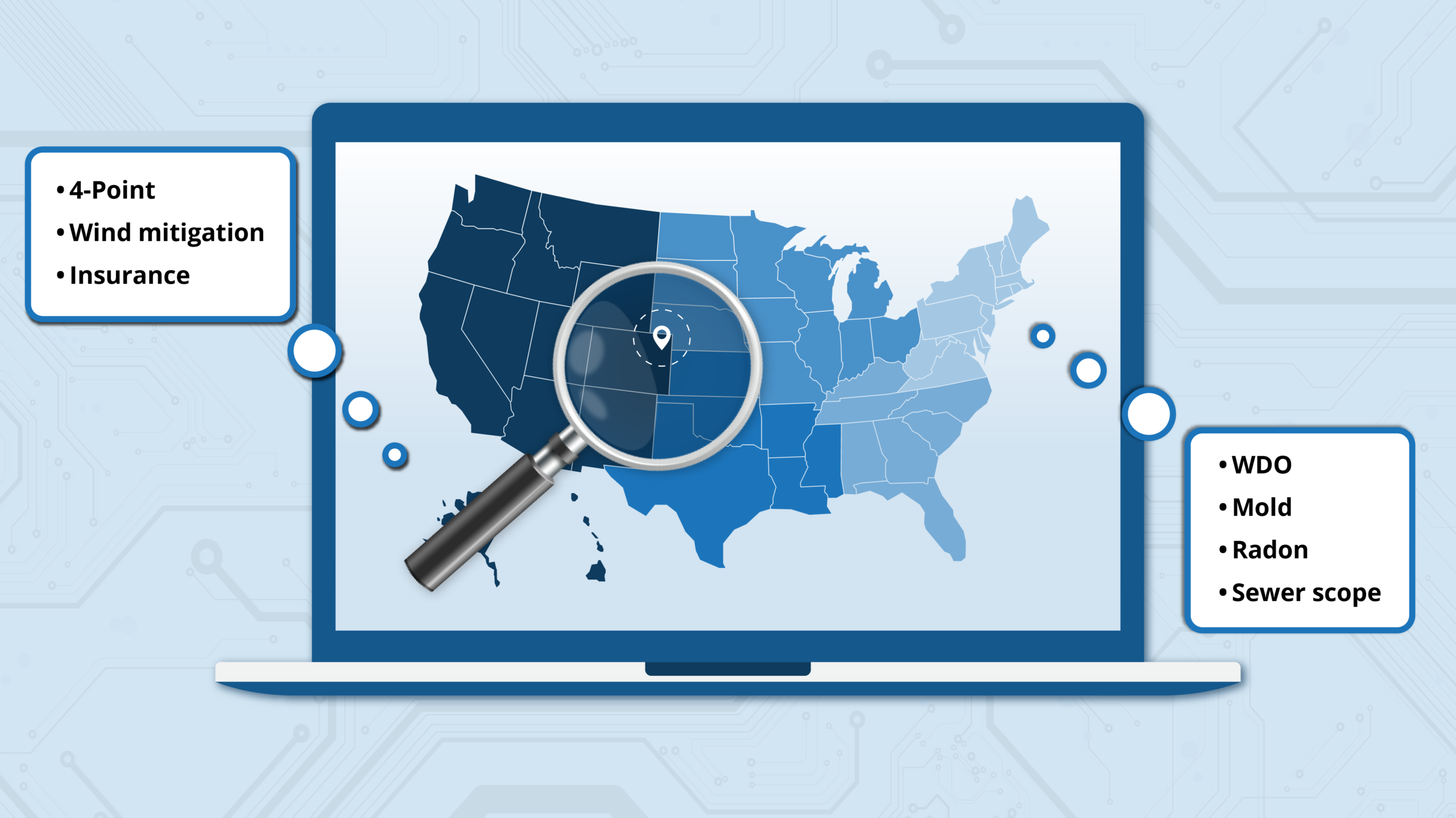 home inspection software for your region