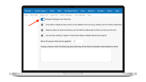 Packages After Services Toggle - ISN