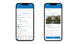 ISN mobile app Home Page - home inspection software