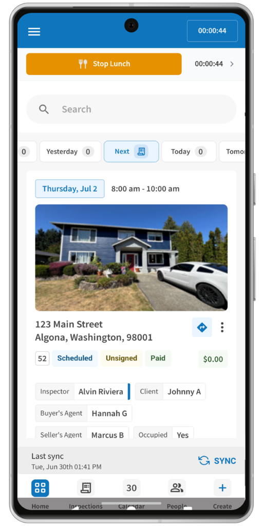 ISN Mobile App - Lunch Break