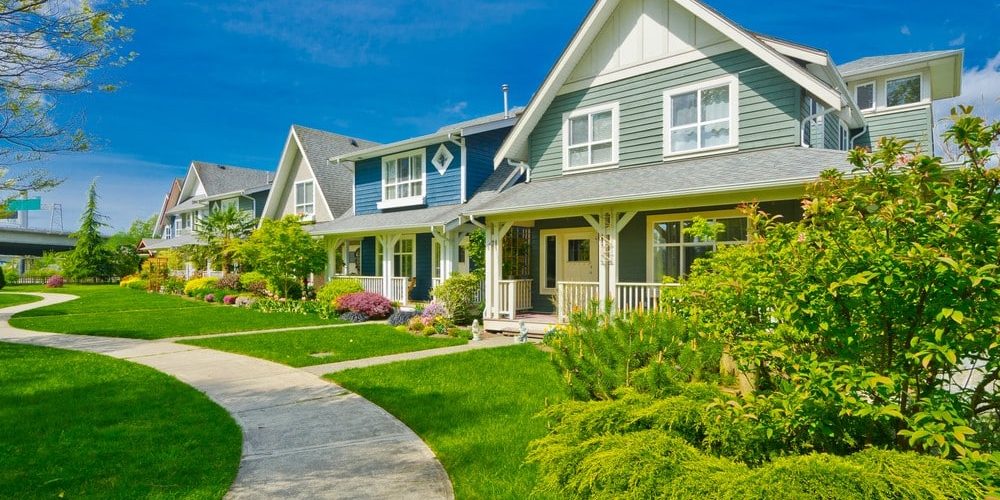 suburban homes
