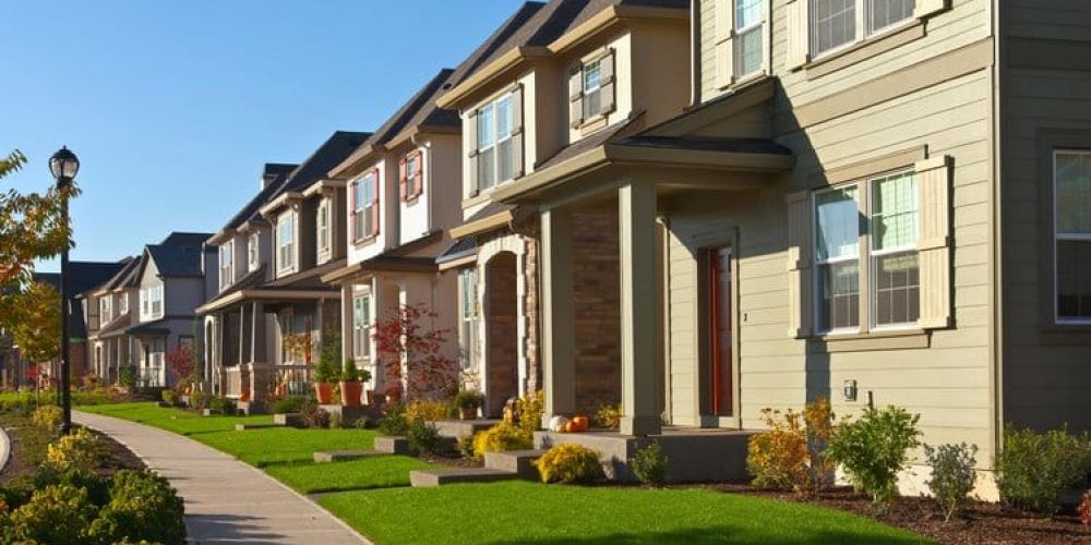 suburban houses