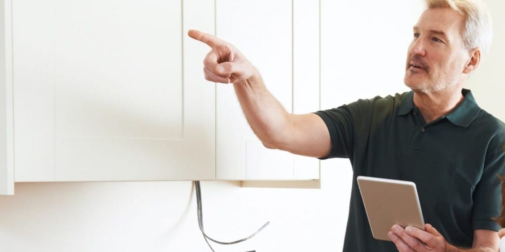 man pointing to a direction