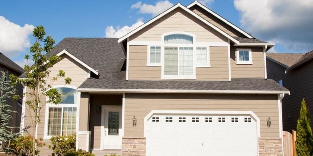 house with garage