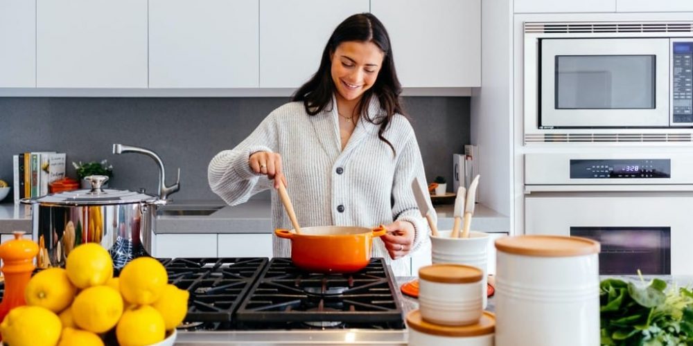 woman in the kitchen