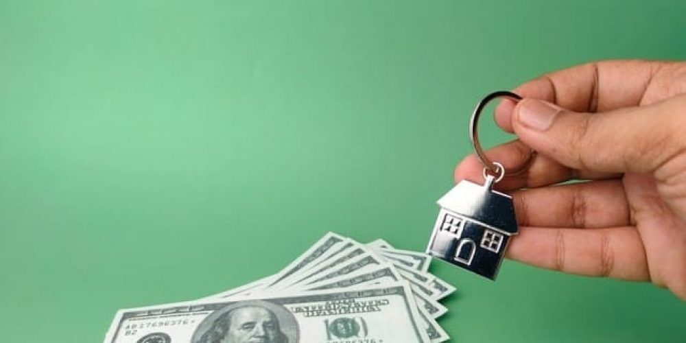 dollar bill keychain