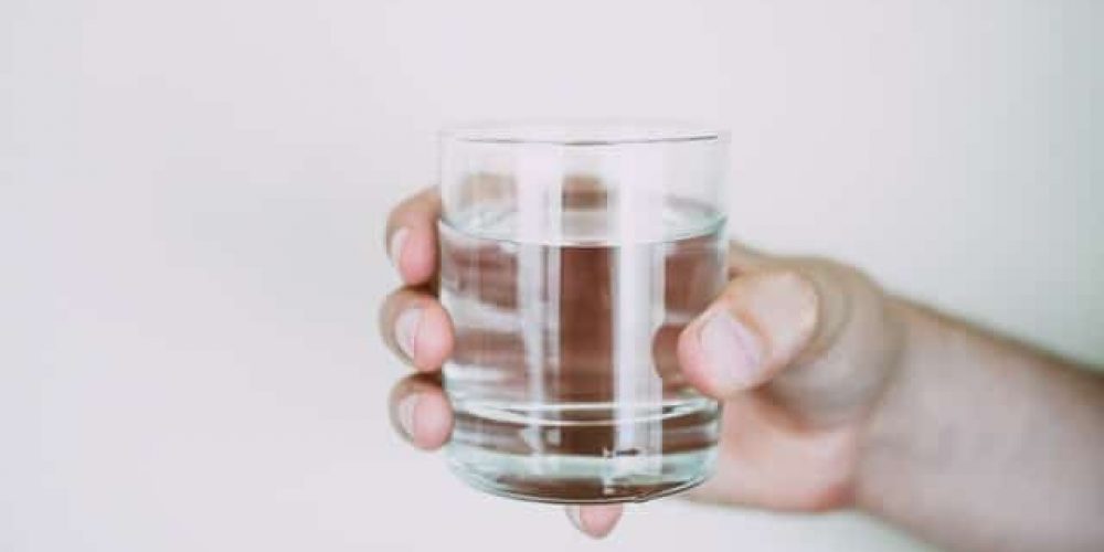 glass of water